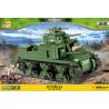 COBI 2385 non  XE TĂNG M3 LEE bộ đồ chơi xếp lắp ráp ghép mô hình Military Army Quân Sự Bộ Đội 530 khối