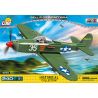 COBI 5540 non  COBRA TRÊN KHÔNG P-39 bộ đồ chơi xếp lắp ráp ghép mô hình Military Army BELL P-39 AIRACOBRA Quân Sự Bộ Đội 240 khối