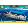 COBI 4805 non  TÀU NGẦM TYPE VII B U-48 bộ đồ chơi xếp lắp ráp ghép mô hình Military Army U-BOOT U-48 VII Quân Sự Bộ Đội 800 khối