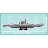 COBI 4805 non  TÀU NGẦM TYPE VII B U-48 bộ đồ chơi xếp lắp ráp ghép mô hình Military Army U-BOOT U-48 VII Quân Sự Bộ Đội 800 khối
