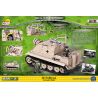COBI 2513 non  HỔ TẤN CÔNG 38CM bộ đồ chơi xếp lắp ráp ghép mô hình Military Army 38 CM STURMTIGER Quân Sự Bộ Đội 535 khối