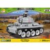 COBI 2384 non  XE TĂNG LT-38 bộ đồ chơi xếp lắp ráp ghép mô hình Military Army LT VZ.38 PZKPFW 38(T) Quân Sự Bộ Đội 380 khối