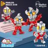 PanlosBrick 690014A 690014B 690014C 690014D Panlos Brick 690014A 690014B 690014C 690014D non  ULTRAMAN 4 MẪU THẾ HỆ ĐẦU TIÊN TARO SEVEN ACE bộ đồ chơi xếp lắp ráp ghép mô hình Vệ Binh Vũ Trụ Siêu Nhân Điện Quang 949 khối