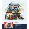 XINGBAO 01029 non  CHỢ HOA SHENYUFANG · CỬA HÀNG ROUGE bộ đồ chơi xếp lắp ráp ghép mô hình Mini Modular Đường Phố Thu Nhỏ 3027 khối