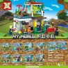 SX 1040 non  8 MÔ HÌNH TRANG TRẠI ĐÚC VÀ XÂY DỰNG bộ đồ chơi xếp lắp ráp ghép mô hình Minecraft MY WORLD Game Xây Dựng 565 khối
