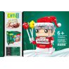 CAYI 10029A non  BÀ GIÀ GIÁNG SINH bộ đồ chơi xếp lắp ráp ghép mô hình Seasonal GRANDMA CHRISTMAS Mùa Lễ Hội 210 khối