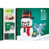 CAYI 10029B non  NGƯỜI TUYẾT GIÁNG SINH bộ đồ chơi xếp lắp ráp ghép mô hình Seasonal SNOWMAN CHRISTMAS Mùa Lễ Hội 185 khối