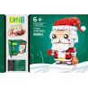 CAYI 10029D non  ÔNG GIÀ NOEN bộ đồ chơi xếp lắp ráp ghép mô hình Seasonal ELK CHRISTMAS Mùa Lễ Hội 185 khối