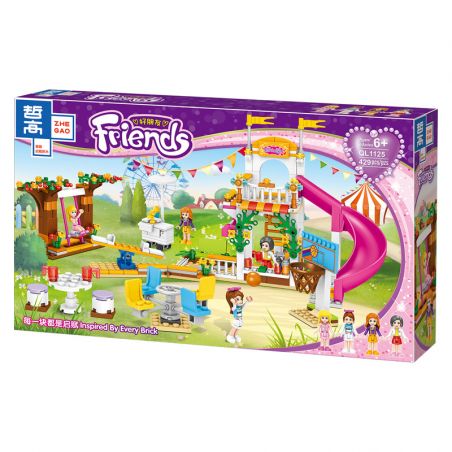 ZHEGAO QL1125 1125 non  BRADITE HẠNH PHÚC THẾ GIỚI bộ đồ chơi xếp lắp ráp ghép mô hình  Các Bạn Gái 429 khối