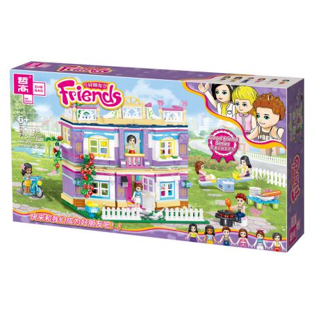 ZHEGAO QL1128 1128 non  BIỆT THỰ TIỆC TÙNG CỦA MILLIE bộ đồ chơi xếp lắp ráp ghép mô hình  Các Bạn Gái 775 khối