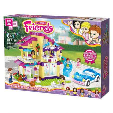 ZHEGAO QL1130 1130 non  TARIA'S LOVE PET GIẢI TRÍ bộ đồ chơi xếp lắp ráp ghép mô hình  Các Bạn Gái 629 khối