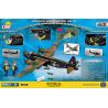 COBI 5531 non  MÁY BAY NÉM BOM WELLINGTON bộ đồ chơi xếp lắp ráp ghép mô hình Military Army VICKERS WELLINGTON MK.1C Quân Sự Bộ Đội 560 khối