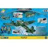 COBI 5534 non  MÁY BAY NÉM BOM HE 111 bộ đồ chơi xếp lắp ráp ghép mô hình Military Army HEINKEL 111 P-4 Quân Sự Bộ Đội 610 khối