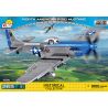COBI 5536 non  MÁY BAY CHIẾN ĐẤU P-51 MUSTANG bộ đồ chơi xếp lắp ráp ghép mô hình Military Army NORTH AMERICAN P-51D MUSTANG Quân Sự Bộ Đội 265 khối