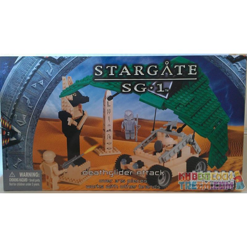 BEST-LOCK 01115S non  CUỘC TẤN CÔNG TÀU LƯỢN TỬ THẦN bộ đồ chơi xếp lắp ráp ghép mô hình Star Wars STARGATE SG-1 DEATHGLIDER ATTACK Chiến Tranh Giữa Các Vì Sao 375 khối