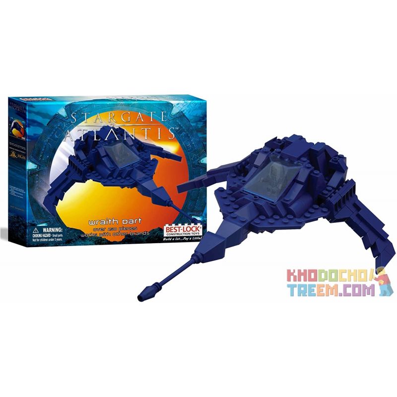 BEST-LOCK 01109S non  WRAITH DART. bộ đồ chơi xếp lắp ráp ghép mô hình Star Wars STARGATE ATLANTIS WRAITH DART Chiến Tranh Giữa Các Vì Sao 150 khối