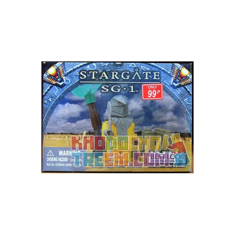 BEST-LOCK 01090S non  JAFFA. bộ đồ chơi xếp lắp ráp ghép mô hình Star Wars STARGATE SG-1 JAFFA Chiến Tranh Giữa Các Vì Sao