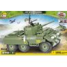 COBI 2497 non  XE BỌC THÉP M8 bộ đồ chơi xếp lắp ráp ghép mô hình Military Army M8 GREYHOUND Quân Sự Bộ Đội 370 khối