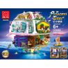 DINGGAO DG6566 6566 non  CÔNG CHÚA HÀNH TINH bộ đồ chơi xếp lắp ráp ghép mô hình  THE PRINCESS STAR Các Bạn Gái 4160 khối