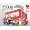 JUHANG 86003 non  HIỆU SÁCH ZHONGHUA bộ đồ chơi xếp lắp ráp ghép mô hình Creator ZHONGHUA BOOKSTORE Sáng Tạo 2353 khối