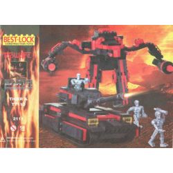 BEST-LOCK 2111 non  TIGER VÀ TT110 bộ đồ chơi xếp lắp ráp ghép mô hình Movie & Game TIGER AND TT110 Phim Và Trò Chơi 700 khối