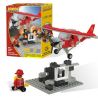 BEST-LOCK 12300 non  MÁY BAY CHỮA CHÁY bộ đồ chơi xếp lắp ráp ghép mô hình City FIREFIGHTER PLANE Thành Phố 105 khối