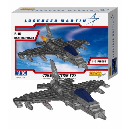 BEST-LOCK 14188 non  MÁY BAY CHIẾN ĐẤU F-16 FIGHTING FALCON bộ đồ chơi xếp lắp ráp ghép mô hình Military Army Quân Sự Bộ Đội 110 khối