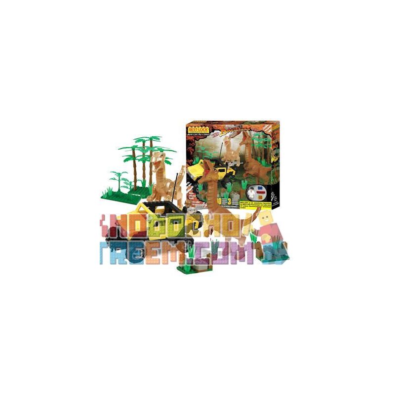 BEST-LOCK 24028 non  KHỦNG LONG TẤN CÔNG bộ đồ chơi xếp lắp ráp ghép mô hình Dino DINOSAUR ATTAC 240 khối