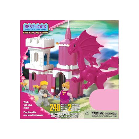 BEST-LOCK 24030 non  BỘ THẾ GIỚI TƯỞNG TƯỢNG bộ đồ chơi xếp lắp ráp ghép mô hình  FANTASYLAND PLAY SET INCLUDING Các Bạn Gái 240 khối