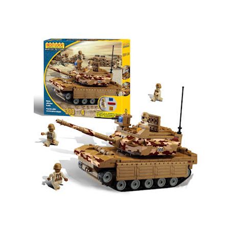 BEST-LOCK 34282 non  BỂ CÁT bộ đồ chơi xếp lắp ráp ghép mô hình Military Army SAND TANK Quân Sự Bộ Đội 300 khối
