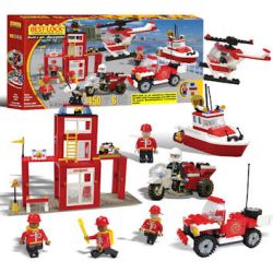 BEST-LOCK 45002 non  TUẦN TRA CẢNG CỨU HỎA bộ đồ chơi xếp lắp ráp ghép mô hình City FIREFIGHTER HARBOUR PATROL Thành Phố 450 khối