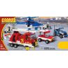 BEST-LOCK 50007 non  BỘ CỨU HỘ bộ đồ chơi xếp lắp ráp ghép mô hình City RESCUE SET Thành Phố 500 khối