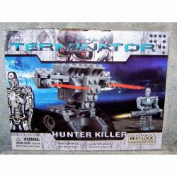 BEST-LOCK 01019T non  THỢ SĂN GIẾT NGƯỜI bộ đồ chơi xếp lắp ráp ghép mô hình Terminator HUNTER KILLER Kẻ Hủy Diệt 100 khối