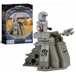 BEST-LOCK 01104S non  JAFFA PHÒNG THỦ bộ đồ chơi xếp lắp ráp ghép mô hình Star Wars STARGATE SG-1 JAFFA DEFENSE TOWER Chiến Tranh Giữa Các Vì Sao 50 khối