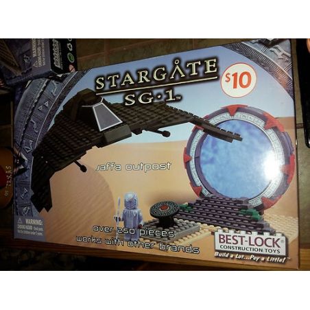 BEST-LOCK 01105S non  TIỀN ĐỒN JAFFA bộ đồ chơi xếp lắp ráp ghép mô hình Star Wars STARGATE SG-1 JAFFA OUTPOST Chiến Tranh Giữa Các Vì Sao 250 khối