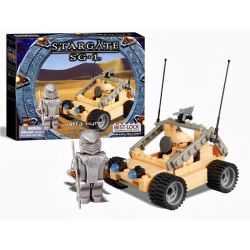 BEST-LOCK 01107S non  SĂN BẮN JAFFA bộ đồ chơi xếp lắp ráp ghép mô hình Star Wars STARGATE SG-1 JAFFA HUNT Chiến Tranh Giữa Các Vì Sao 130 khối