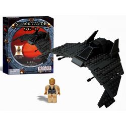 BEST-LOCK 01113S non  X-301. bộ đồ chơi xếp lắp ráp ghép mô hình Star Wars STARGATE SG-1 X-301 Chiến Tranh Giữa Các Vì Sao 180 khối