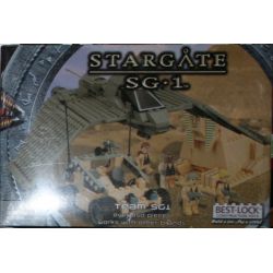 BEST-LOCK 01116S non  ĐỘI SG-1 bộ đồ chơi xếp lắp ráp ghép mô hình Star Wars STARGATE SG-1 TEAM Chiến Tranh Giữa Các Vì Sao 350 khối