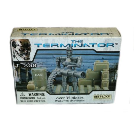BEST-LOCK 01049T non  T-800. bộ đồ chơi xếp lắp ráp ghép mô hình Terminator Kẻ Hủy Diệt 35 khối