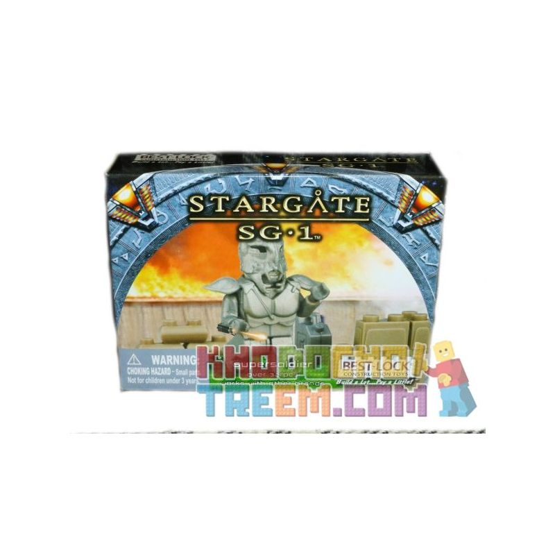 BEST-LOCK 01089S non  SIÊU CHIẾN BINH bộ đồ chơi xếp lắp ráp ghép mô hình Star Wars STARGATE SG-1 SUPERSOLDIER Chiến Tranh Giữa Các Vì Sao 32 khối