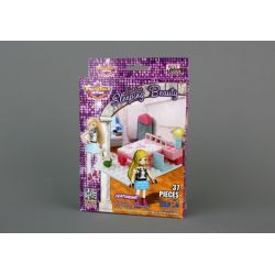 BEST-LOCK 14165 non  TÔI LÀ MỘT NGƯỜI ĐẸP NGỦ Ở TUỔI THIẾU NIÊN bộ đồ chơi xếp lắp ráp ghép mô hình  I'M TEEN SLEEPING BEAUTY Các Bạn Gái 37 khối