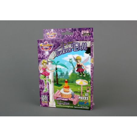 BEST-LOCK 14166 non  TÔI LÀ MỘT CÔ TIÊN TRẺ bộ đồ chơi xếp lắp ráp ghép mô hình  I'M TEEN TINKER BELL Các Bạn Gái 41 khối