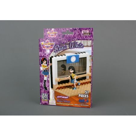 BEST-LOCK 14167 non  TÔI LÀ MỘT CÔ GÁI BẠCH TUYẾT bộ đồ chơi xếp lắp ráp ghép mô hình  I'M TEEN SNOW WHITE Các Bạn Gái 57 khối