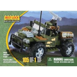 BEST-LOCK 23242 non  XE HƠI bộ đồ chơi xếp lắp ráp ghép mô hình  CAR Kỹ Thuật Công Nghệ Cao Mô Hình Phương Tiện 105 khối