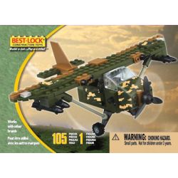 BEST-LOCK 23241 non  PHI CƠ bộ đồ chơi xếp lắp ráp ghép mô hình Military Army PLANE Quân Sự Bộ Đội 105 khối