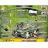 COBI 2380 non  SU-76M PHIÊN BẢN GIỚI HẠN bộ đồ chơi xếp lắp ráp ghép mô hình Military Army SU-76M LIMITED EDITION Quân Sự Bộ Đội 400 khối