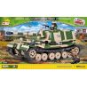 COBI 2496 non  TÀU KHU TRỤC TIGER (P) bộ đồ chơi xếp lắp ráp ghép mô hình Military Army PANZERJÄGER TIGER (P) FERDINAND Quân Sự Bộ Đội 515 khối