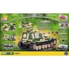 COBI 2496 non  TÀU KHU TRỤC TIGER (P) bộ đồ chơi xếp lắp ráp ghép mô hình Military Army PANZERJÄGER TIGER (P) FERDINAND Quân Sự Bộ Đội 515 khối