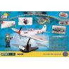 COBI 5524 non  MÁY BAY CHIẾN ĐẤU YAK-1 bộ đồ chơi xếp lắp ráp ghép mô hình Military Army YAKOVLEV YAK-1 Quân Sự Bộ Đội 230 khối