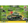 COBI 2491 non  XE TĂNG IS-2M bộ đồ chơi xếp lắp ráp ghép mô hình Military Army Quân Sự Bộ Đội 575 khối